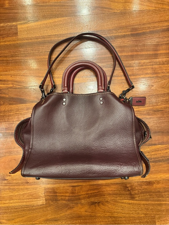 Coach Handbags - Coach Rogue red wine very beautiful